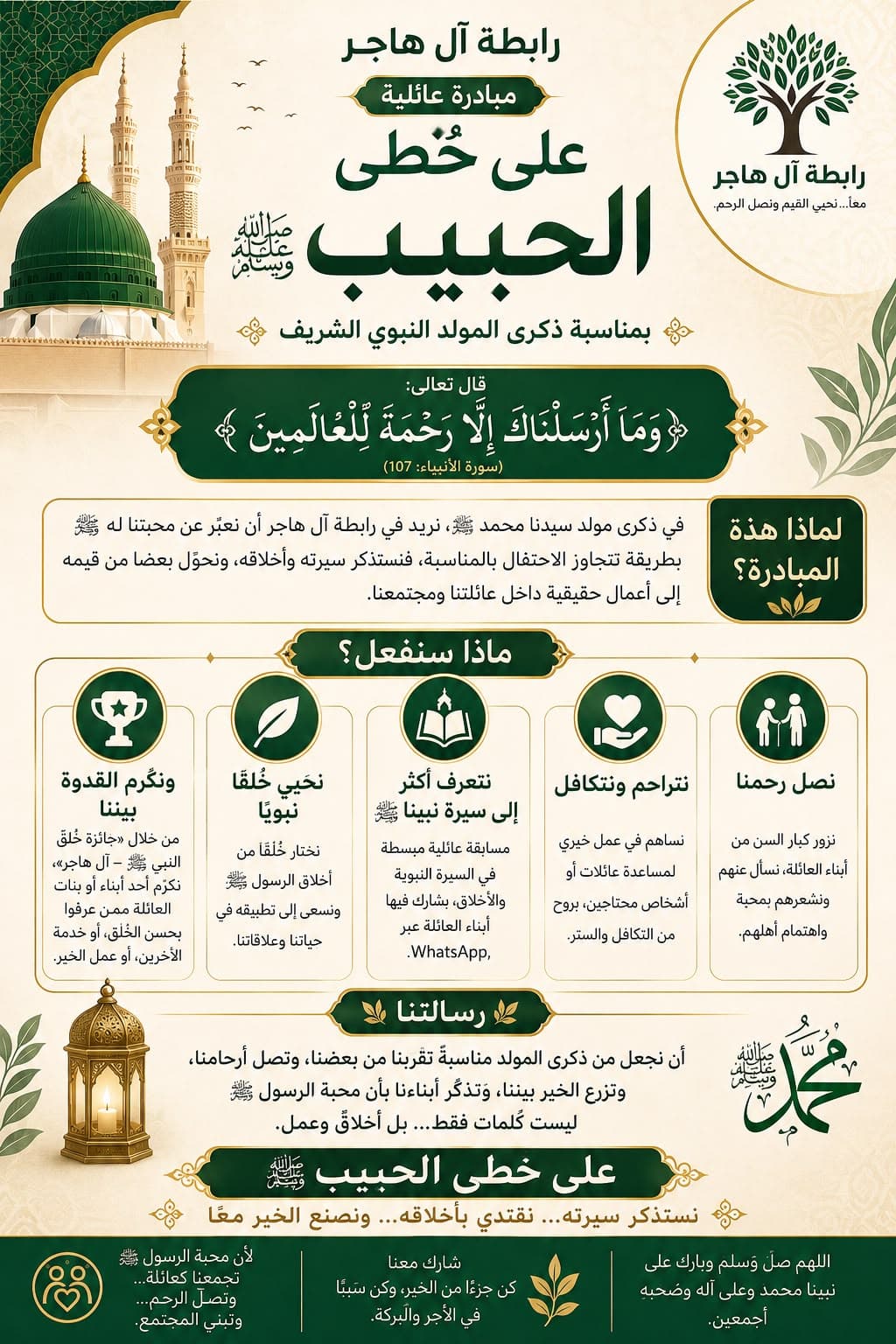 على خُطى الحبيب